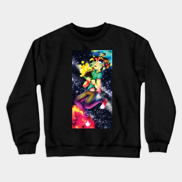 Love Letters to the Universe Crewneck Sweatshirt by SpitBlaze